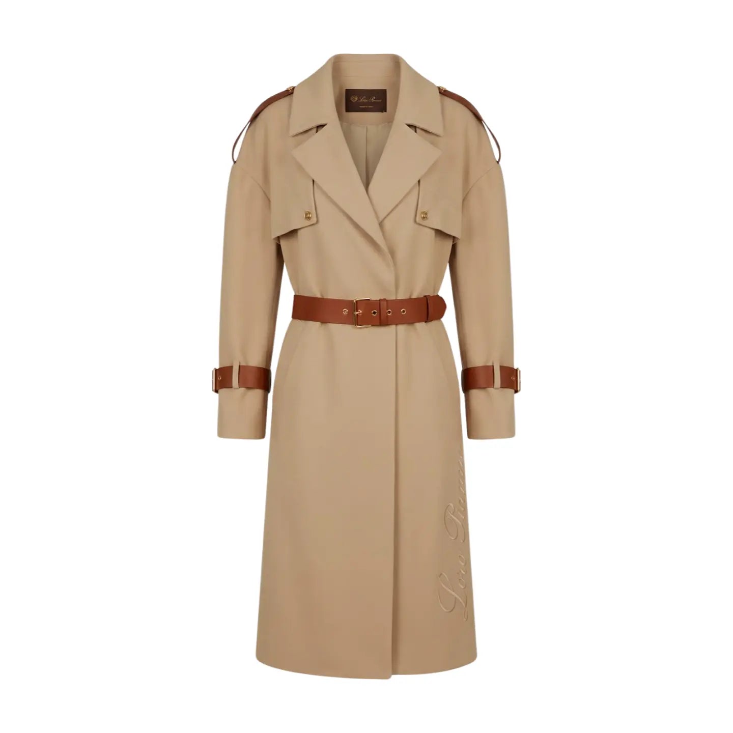 3/4 Cashmere Beige Oversize Jacket Marcella Acosta Couture Collection
