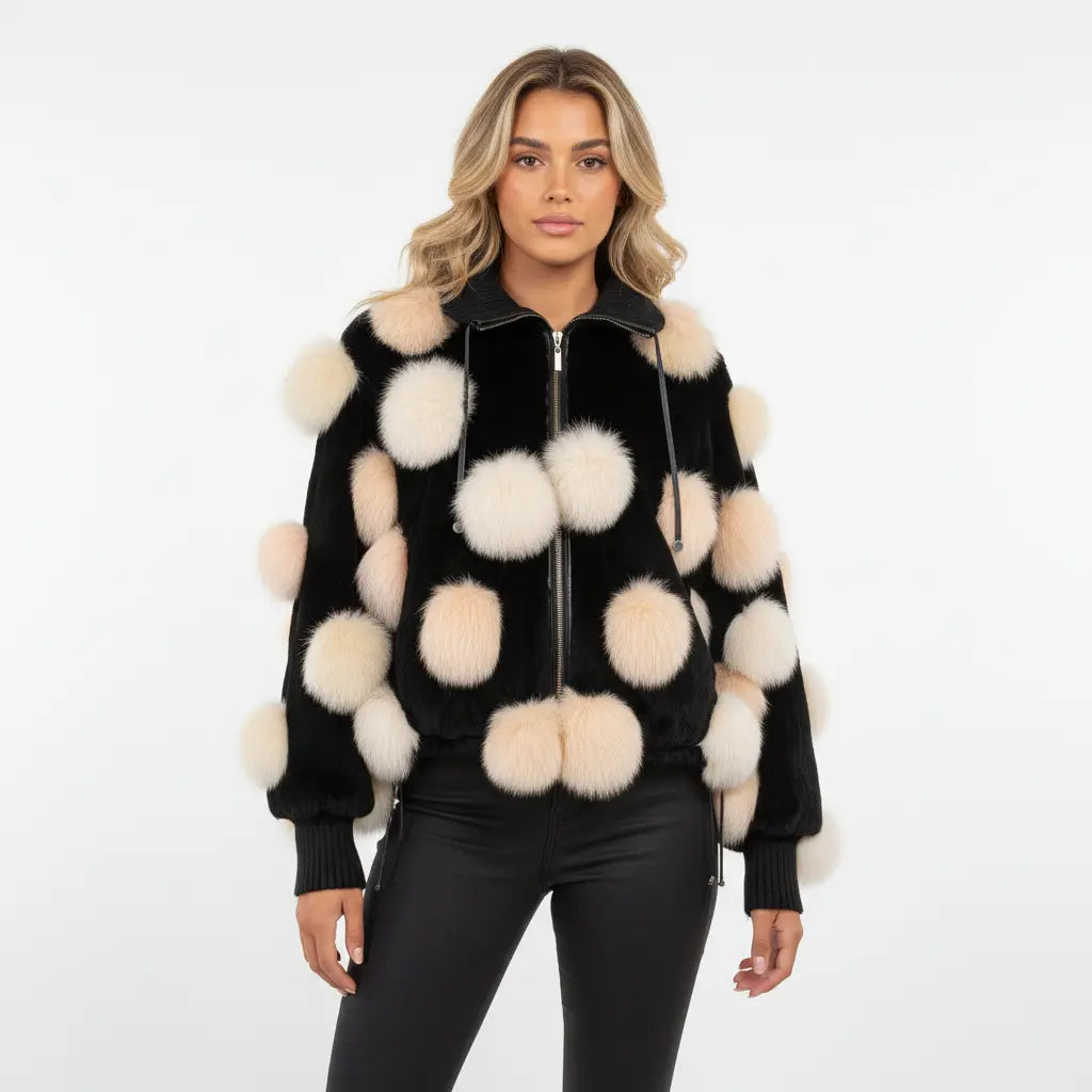 Crafted from luxurious fur Marcella Acosta Couture Collection