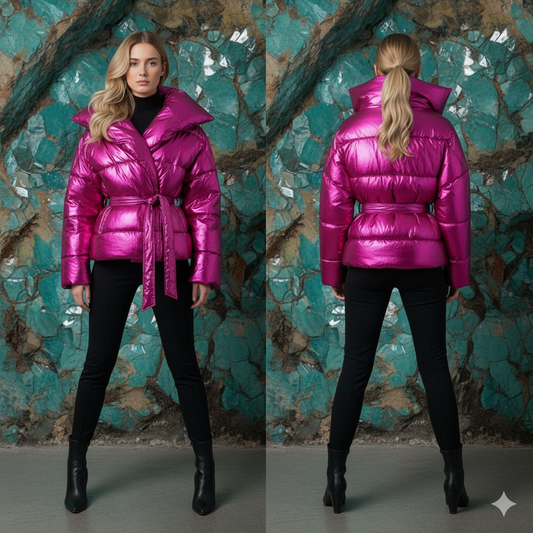 Marcella Acosta Fun Electric Pink Jacket
