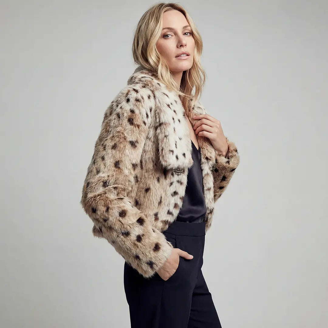 Tiger Fur Jacket Marcella Acosta Couture Collection