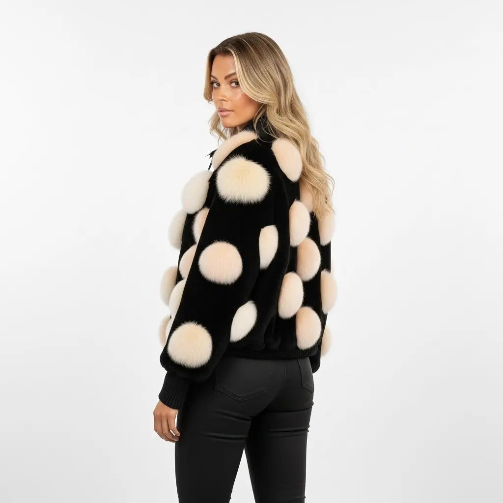 Crafted from luxurious fur Marcella Acosta Couture Collection